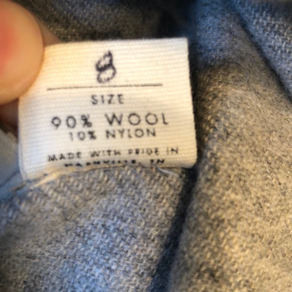 Elizabeth Suzann Clyde pant in light grey wool - Picture 4 of 7